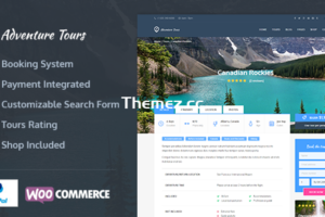 Adventure Tours v5.1.1 – WordPress 旅游/旅行主题