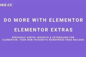 Elementor Extras v2.2.52 – 使用 Elementor 做更多事情