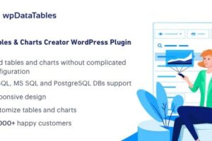 wpDataTables v6.3.2 – WordPress 表格和图表管理器