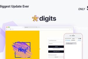 Digits v8.4.2.5 – WordPress 手机号码注册和登录