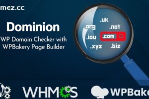 Dominion v1.9.5 – 带有 WPBakery 页面构建器的 WP 域名检查器