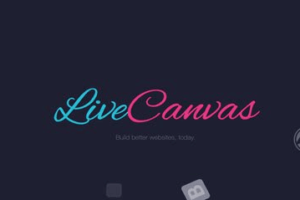 LiveCanvas v3.12.1 – 纯 HTML 和 CSS WordPress 构建器