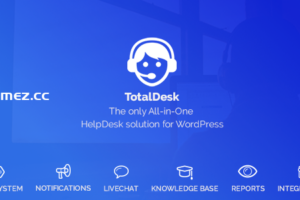 TotalDesk v1.8.1 – 帮助台、知识库和票务系统