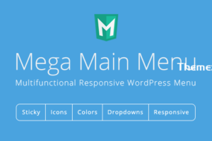 Mega Main Menu v2.2.3 – WordPress 菜单插件