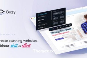 Brizy Pro v2.5.0 – WordPress Builder 插件