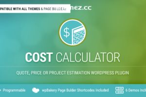 Cost Calculator v2.4.3 – WordPress 插件