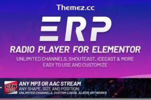 Erplayer v1.3.2 – Elementor 的广播播放器