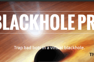 Blackhole Pro v3.5 – 将恶意机器人困在虚拟黑洞中