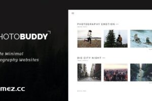 PhotoBuddy-摄影 HTML 模板