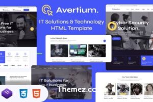 Avertium – IT 解决方案和技术 HTML 模板