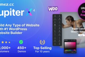 JupiterX v4.7.8 – WordPress 和 WooCommerce 的网站构建器