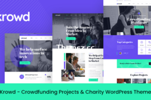 Krowd v1.3.7-众筹和慈善 WordPress 主题