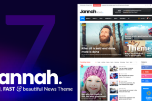 Jannah v7.3.0 – 报纸杂志新闻 BuddyPress AMP