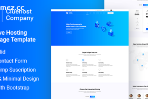 ClueHost – 托管 HTML5 模板
