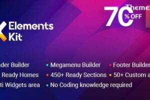 ElementsKit v3.6.9 – Elementor Page Builder 的终极附加组件