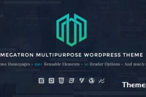 Megatron v4.3 – 响应式多用途 WordPress 主题