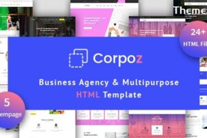 Corpoz – 商业机构多用途 HTML 模板