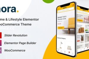 Aora v1.3.1 – 家居和生活方式 Elementor WooCommerce 主题