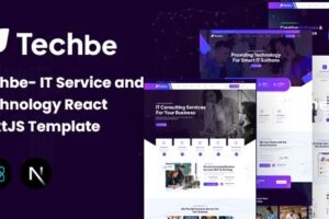 Techbe – IT 服务和技术 React NextJS 模板