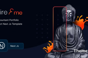 HireMe – 会计作品集 React Next Js 模板