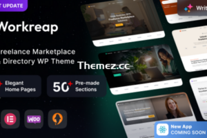 Workreap v3.1.5 – 自由职业者市场 WordPress 主题
