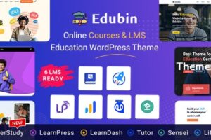 Edubin v9.2.16-教育 LMS WordPress 主题