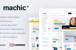 Machic v1.4.3 – 电子商店 WooCommerce 主题