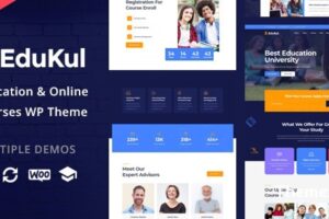 Edukul v1.28 – 在线课程 WordPress 主题