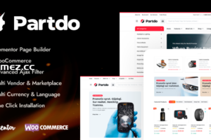 Partdo v1.2.7 – 汽车零部件和工具商店 WooCommerce 主题