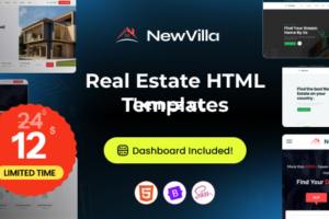 NewVilla-房地产 HTML 模板