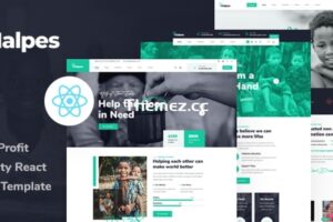Halpes – 非盈利慈善机构 React Next 模板