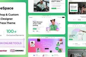 TeeSpace v1.4.8 – 打印定制 T 恤设计师 WordPress 主题