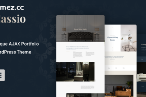 Cassio v3.4.1 – AJAX Portfolio WordPress 主题