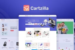 Cartzilla v1.0.42 – 数字市场和杂货店 WordPress 主题