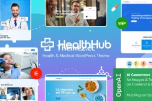 HealthHub-健康与医疗 WordPress 主题