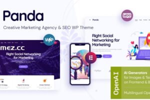 Panda v1.18 – 创意营销机构和 SEO WordPress 主题