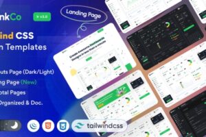 Bankco – Tailwind CSS 管理模板