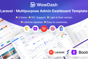 WowDash – Laravel – 多用途管理仪表板模板