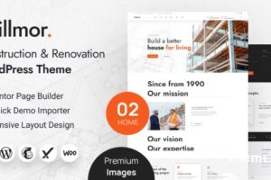 Willmor v1.0 – 建筑和装修 WordPress 主题