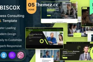 Biscox – 多用途咨询业务 HTML 模板