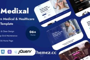 Medixal  – 现代医疗和保健 HTML 模板