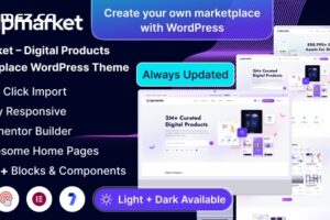 DpMarket v1.0.1 – 数字市场多供应商 WooCommerce 主题多用途