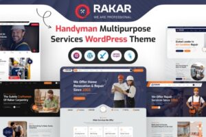 Rakar v1.0.0 – 多用途服务 WordPress 主题