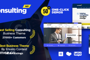 Consulting v6.6.4 – 商业、金融 WordPress 主题