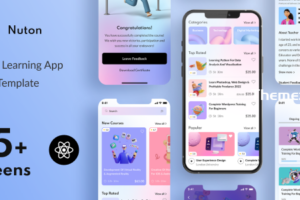 Nuton – 在线学习 React 应用 – PWA