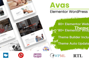 Avas v6.6.4.5 – 多用途 WordPress 主题