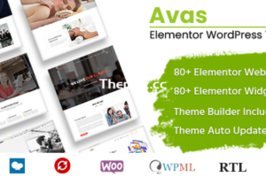 Avas v6.6.4.6 – 多用途 WordPress 主题