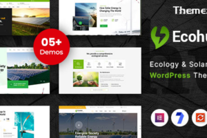 Ecohub v1.0.9 – 生态太阳能 WordPress 主题