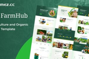 Farmhub-农业和有机 HTML 模板