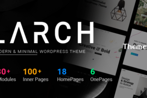 Larch v2.4 – 响应式极简多用途 WordPress 主题